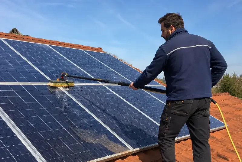 Nettoyage et entretien de panneaux solaires à Saint-Tugdual